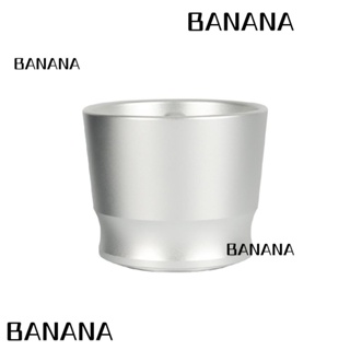 Banana1 ถ้วยตวงกาแฟ โลหะผสมอลูมิเนียม สีเงิน 51 58 มม.