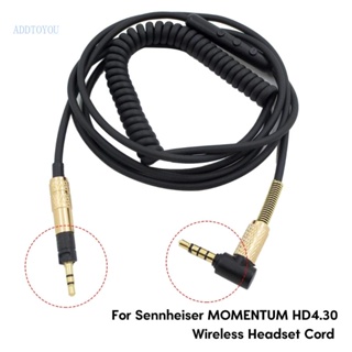 【3C】สายเชื่อมต่อหูฟัง ความยืดหยุ่นสูง ทนต่อการเสียดสี สําหรับ MOMENTUM HD4 30 6 35 มม.