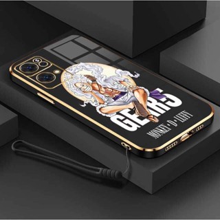 เคสโทรศัพท์มือถือ ซิลิโคนนิ่ม ป้องกันกล้อง ขอบชุบ หรูหรา พร้อมสายคล้อง สําหรับ OPPO Reno 7 Pro 5G