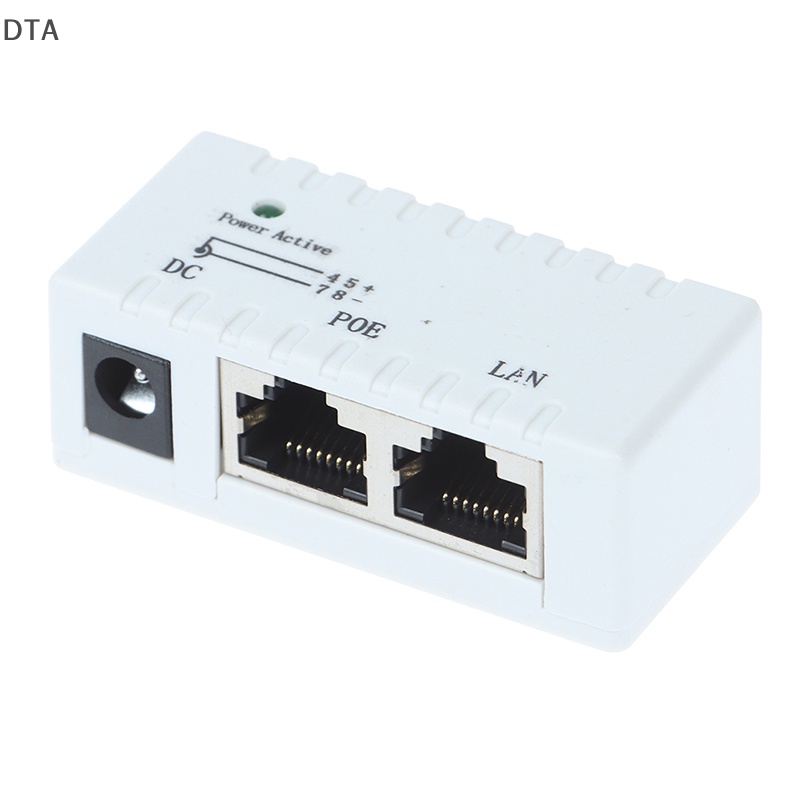 หัวฉีด-dta-12v-48v-passive-poe-สําหรับกล้อง-ip-voip-โทรศัพท์-อุปกรณ์-netwrok-ap-dt