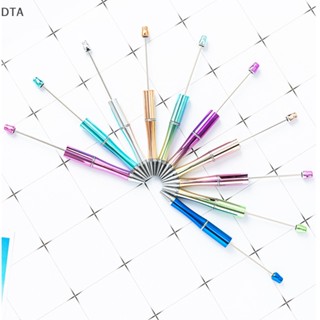 Dta ปากกาลูกลื่น ลูกปัดพลาสติก 1 ชิ้น สําหรับโรงเรียน สํานักงาน DIY