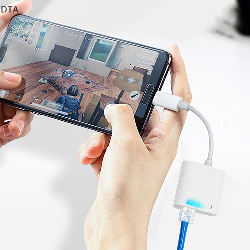 dta-อะแดปเตอร์เชื่อมต่อโทรศัพท์มือถือ-เป็นพอร์ตอีเธอร์เน็ต-rj45-dt