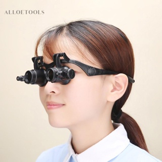 [alloetools.th] แว่นขยายคาดศีรษะ แบบพกพา 10X 15X 20X 25X
