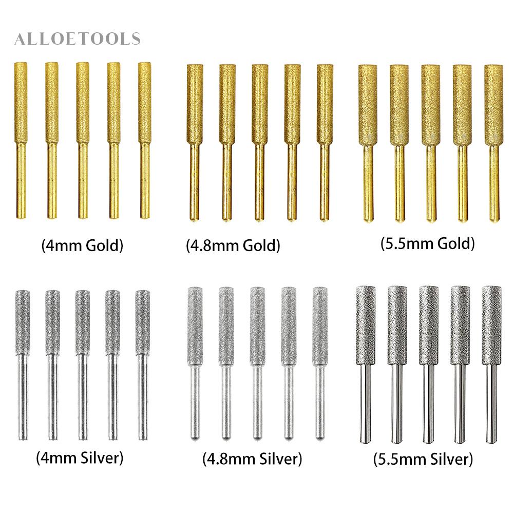 ดอกสว่านหัวหินเจียร-เคลือบเพชร-สําหรับลับคมเลื่อยยนต์-5-ชิ้น-alloetools-th