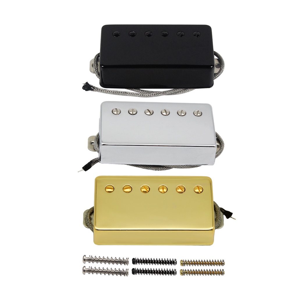 Micro Humbucker Alnico 5 Pour Guitare - Position Manche - 4 Fils, 7-8K Ohms - Compatible Les Paul Et Autres Guitares