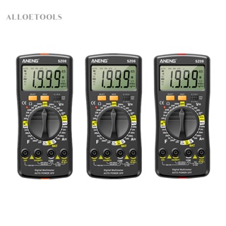 Aneng SZ08 มัลติมิเตอร์ดิจิทัล LCD แบบมือถือ นับ 2000 องศา DC AC [alloetools.th]