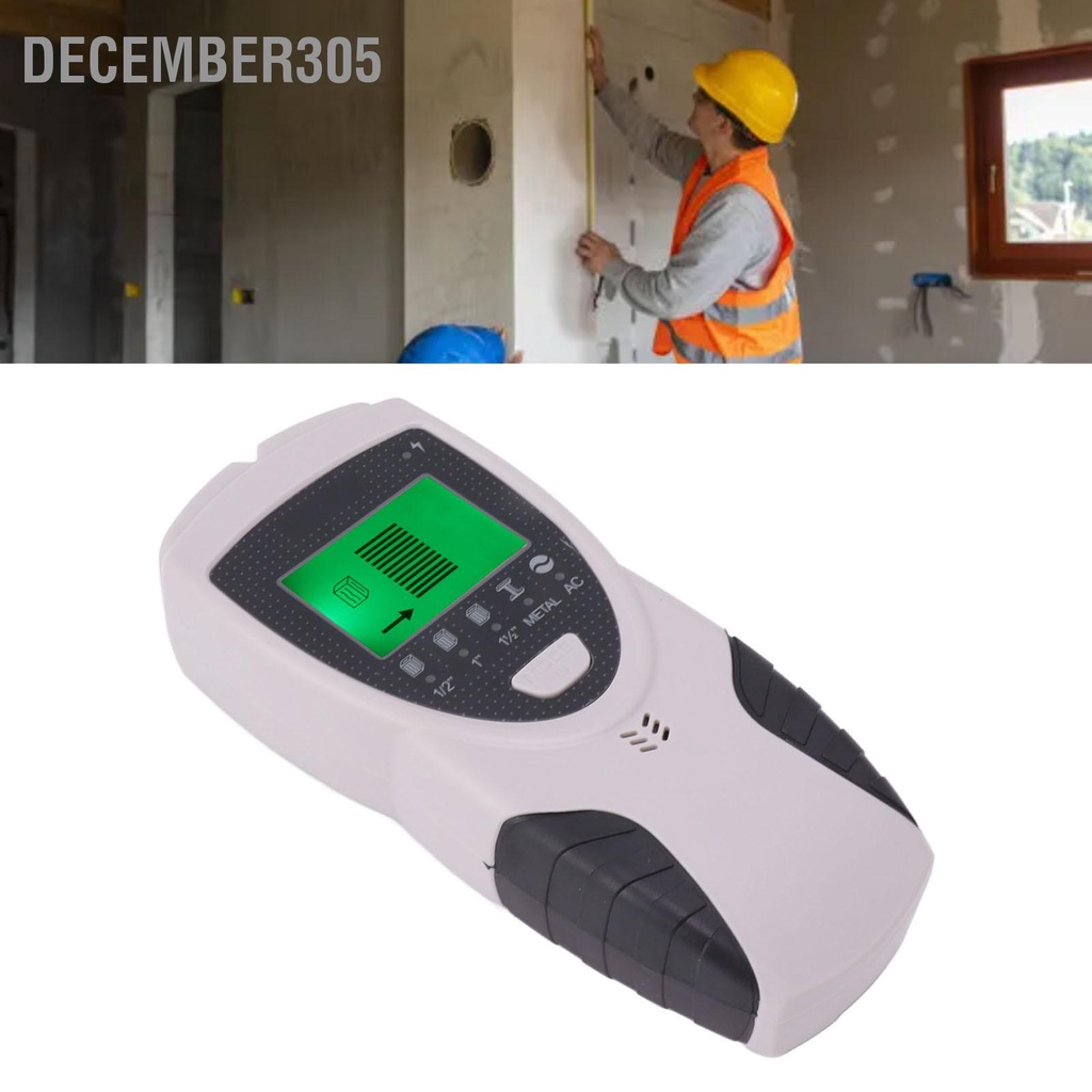 december305-wall-scanner-sensor-เครื่องตรวจจับโลหะมือถือ-5-in-1-detector-สำหรับโลหะไม้-current-detection