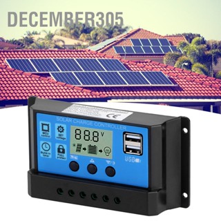 December305 50A 5V Controller ในครัวเรือน LCD Dual USB เอาต์พุตอัตโนมัติตัวควบคุม PWM ระบบ PV การเชื่อมต่อ