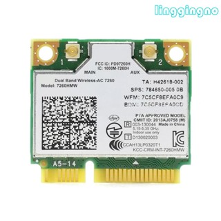การ์ด Wifi RR 7260 7260HMW 7260AC Mini PCI-E BT4 0 867M Dual-Band 2 ...