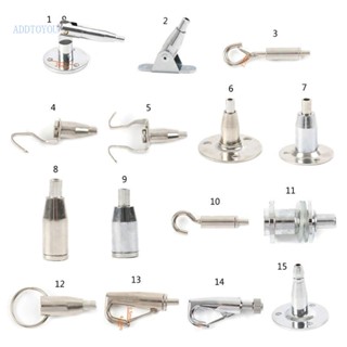 【3C】แคลมป์หนีบสายไฟ Led สเตนเลส ปรับได้