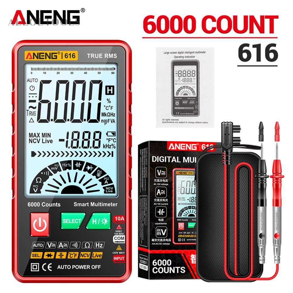 aneng-616-เครื่องวัดมัลติมิเตอร์ดิจิทัล-rms-นับ-6000-ครั้ง-ขนาดเล็ก-สําหรับไฟฉาย-ohm-diode-nvc-hz-alloetools-th