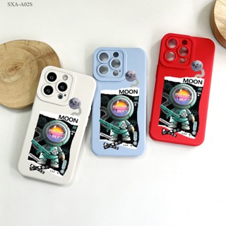 Samsung Galaxy A02S A03 A03S A04 เคสซัมซุง สำหรับ Lunar Exploration เคส เคสโทรศัพท์