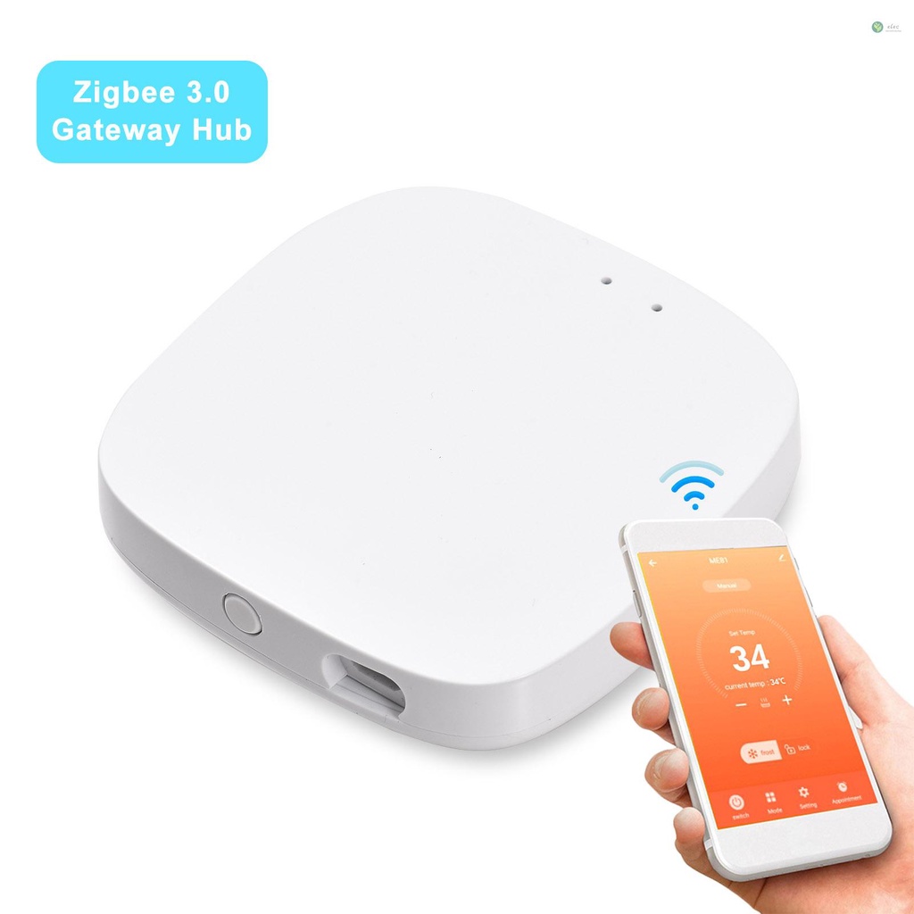 พร้อมส่ง-zigbee-ฮับเกตเวย์ไร้สาย-3-0-รองรับแอพ-smartlife-tuya-รีโมตคอนโทรล-wifi-โปรโตคอลทํางานร่วมกับ-alexa-google-home