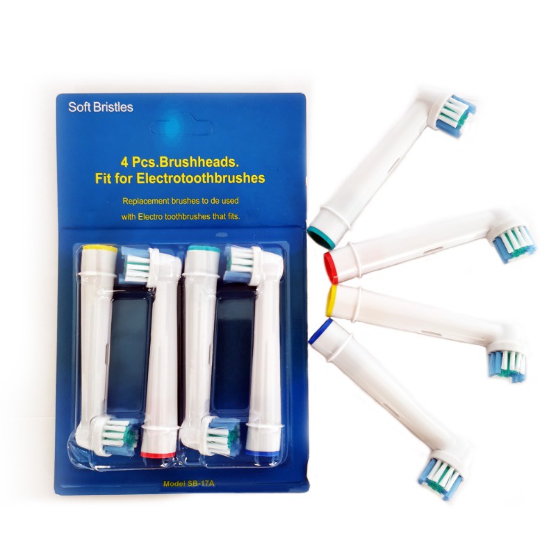 หัวแปรงสีฟันไฟฟ้าโซนิค-แบบเปลี่ยน-สําหรับ-oral-b-4-ชิ้น