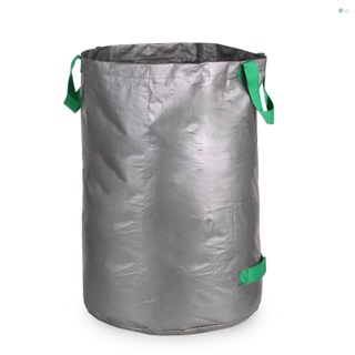 [พร้อมส่ง] ถุงขยะ 100 ลิตร นํากลับมาใช้ใหม่ได้ ยืนได้ สําหรับสวน สนามหญ้า