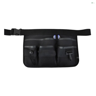 [พร้อมส่ง] กระเป๋าผ้ากันเปื้อนคาดเอว ผ้าออกซ์ฟอร์ด 600D พร้อมช่องกระเป๋า สําหรับจัดระเบียบเครื่องมือทําสวน บ้าน สนามหญ้า