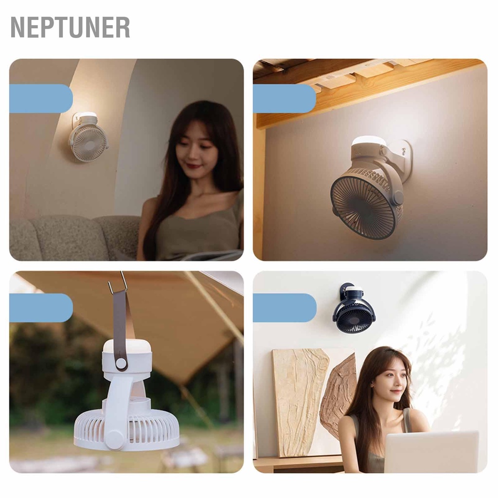 neptuner-พัดลมขนาดเล็กติดผนังสั่นหัวสั่นพัดลมระบายความร้อนขนาดเล็กสำหรับห้องครัวบ้านห้องน้ำหอพัก