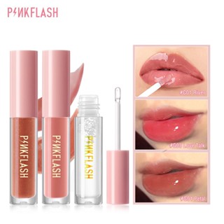 Pinkflash Ohmygloss Hot ลิปกลอส ให้ความชุ่มชื้น ไม่เหนียวเหนอะหนะ สำหรับแต่งหน้า