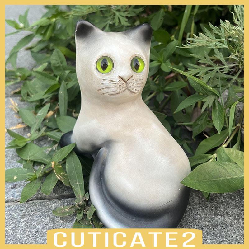 cuticate2-รูปปั้นเรซิ่น-รูปแมว-สร้างสรรค์-สําหรับตกแต่งบ้าน-สวน-โต๊ะทานอาหาร-วันฮาโลวีน