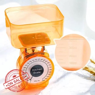 เครื่องชั่งน้ําหนักเครื่องครัว แบบพลาสติก สุ่มสี O6K5