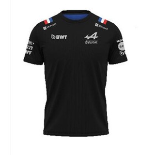 Bwt Alpine F1 Team 2023 เสื้อยืดลําลอง แขนสั้น คอกลม ผ้าไมโครไฟเบอร์ ลาย Baju Jersi Jersey Sublimation