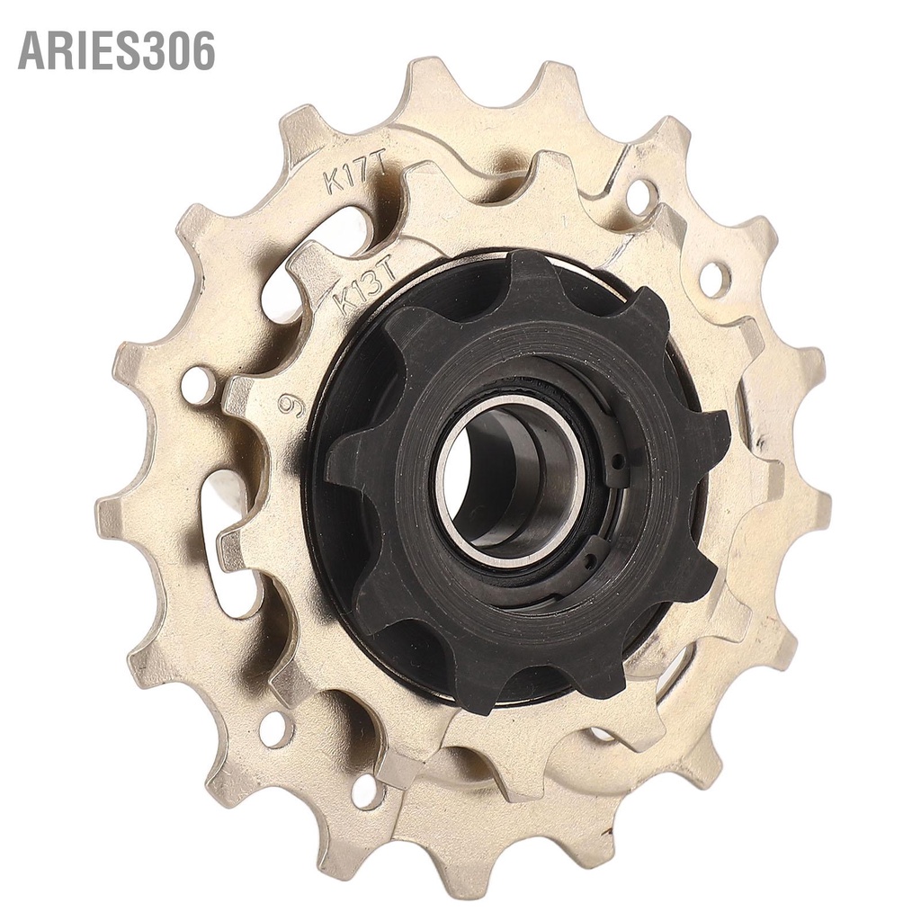 aries306-ขี่จักรยานมู่เล่อะไหล่จักรยานพับมู่เล่ภายนอก-3-ความเร็วอลูมิเนียมอัลลอยด์การเชื่อมต่อที่มีเสถียรภาพชิ้นส่วนอะไหล่จักรยาน