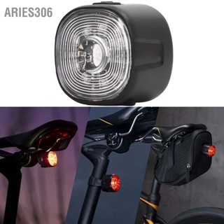 Aries306 สมาร์ทจักรยานไฟท้ายเบรค Sensing ไฟท้ายกันน้ำ Type C ชาร์จ Ultra Bright Warning กลับไฟฉายจักรยาน