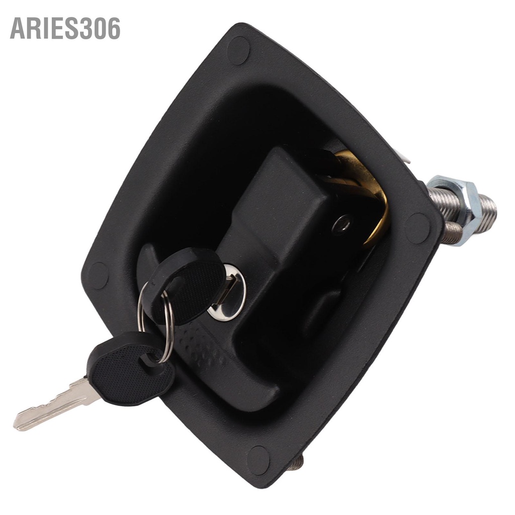 aries306-t-จับประตูสลัก-4x6-มิลลิเมตรระยะห่างรูสังกะสีอัลลอยด์พับโรตารี่การบีบอัดกล่องเครื่องมือ