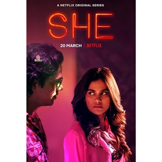 DVD She Season 1 (2020) ผู้หญิง (7 ตอน) (เสียง ฮินดิ | ซับ ไทย/อังกฤษ) หนัง ดีวีดี