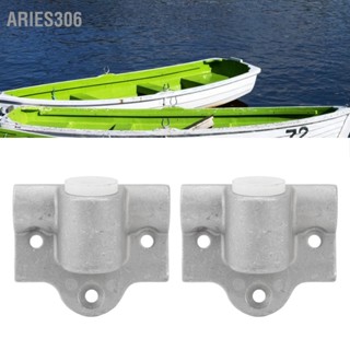  Aries306 2 ชิ้นเรืออลูมิเนียม Oar ล็อคซ็อกเก็ต 14 มิลลิเมตร Marine รอบ Gunwale อลูมิเนียม Jon Rowboat Oarlock ซ็อกเก็ตสำหรับเรือ