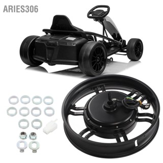  Aries306 20in Brushless มอเตอร์คู่สำหรับ Hall 48V 72V 500 ถึง 4500W สำหรับรถจักรยานยนต์ไฟฟ้าสกู๊ตเตอร์ไฟฟ้าไฟฟ้าจักรยาน