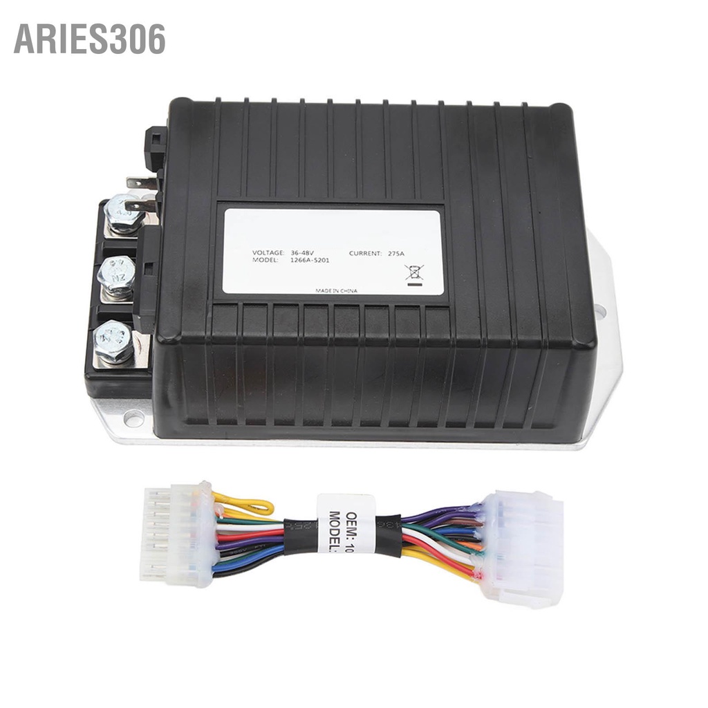 aries306-รถกอล์ฟตัวควบคุมมอเตอร์-1266a-5201-dc-มอเตอร์ชุดควบคุมพร้อมอะแดปเตอร์สำหรับยานพาหนะอเนกประสงค์ขนาดเล็ก