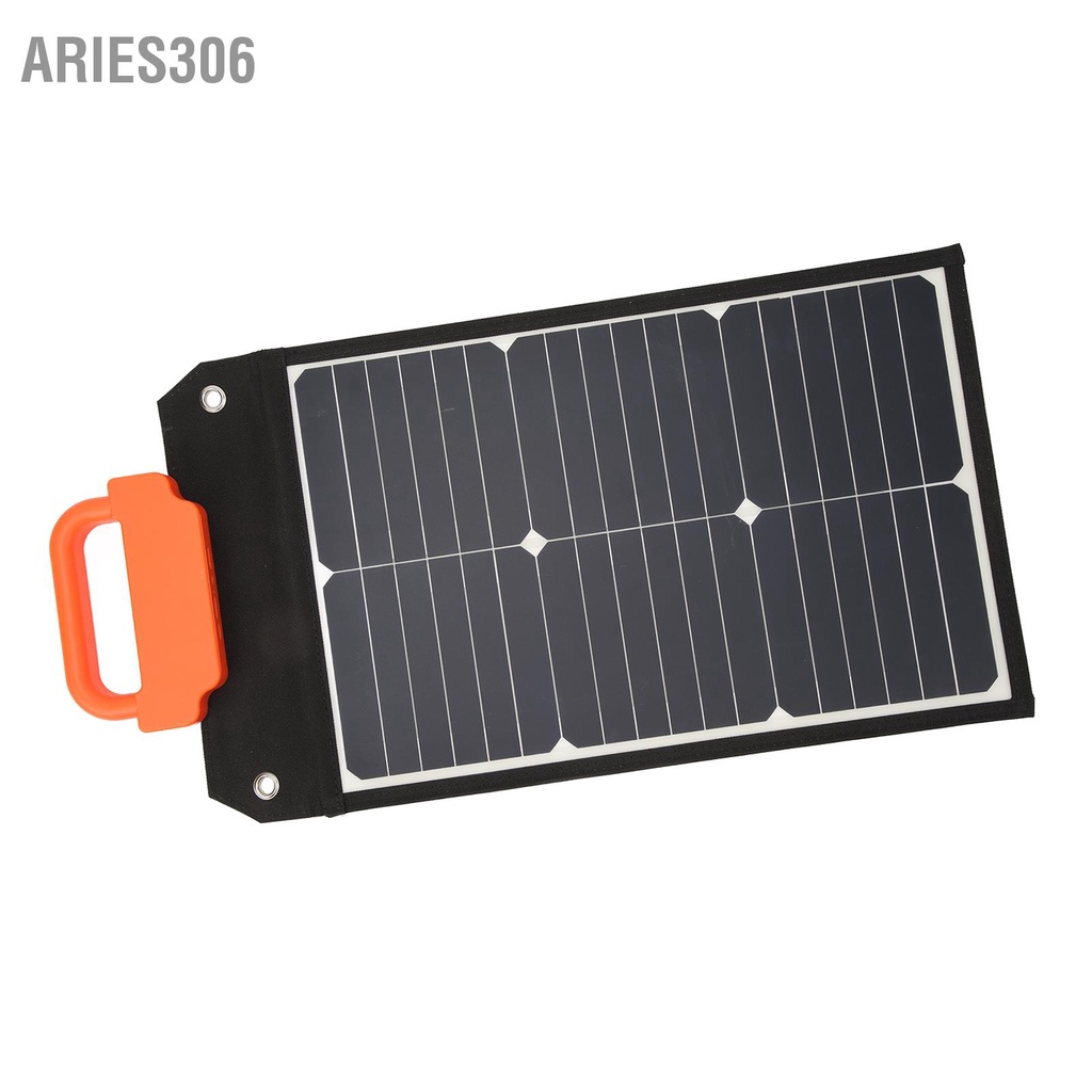 aries306-แผงโซลาร์เซลล์แบบพกพา-100w-18v-ประสิทธิภาพการแปลงสูงการชาร์จอย่างรวดเร็วสำหรับเรือคาราวาน