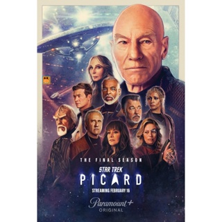 หนัง DVD ออก ใหม่ Star Trek Picard Season 3 (2023) สตาร์ เทรค พิคาร์ด ปี 3 (10 ตอน) (เสียง อังกฤษ | ซับ ไทย/อังกฤษ) DVD