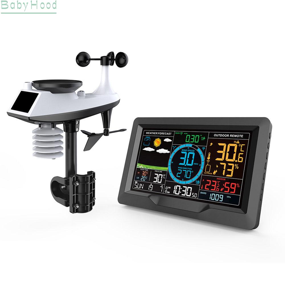 big-discounts-weather-station-wind-speed-direction-temperarture-barometic-rain-guage-clock-bbhood