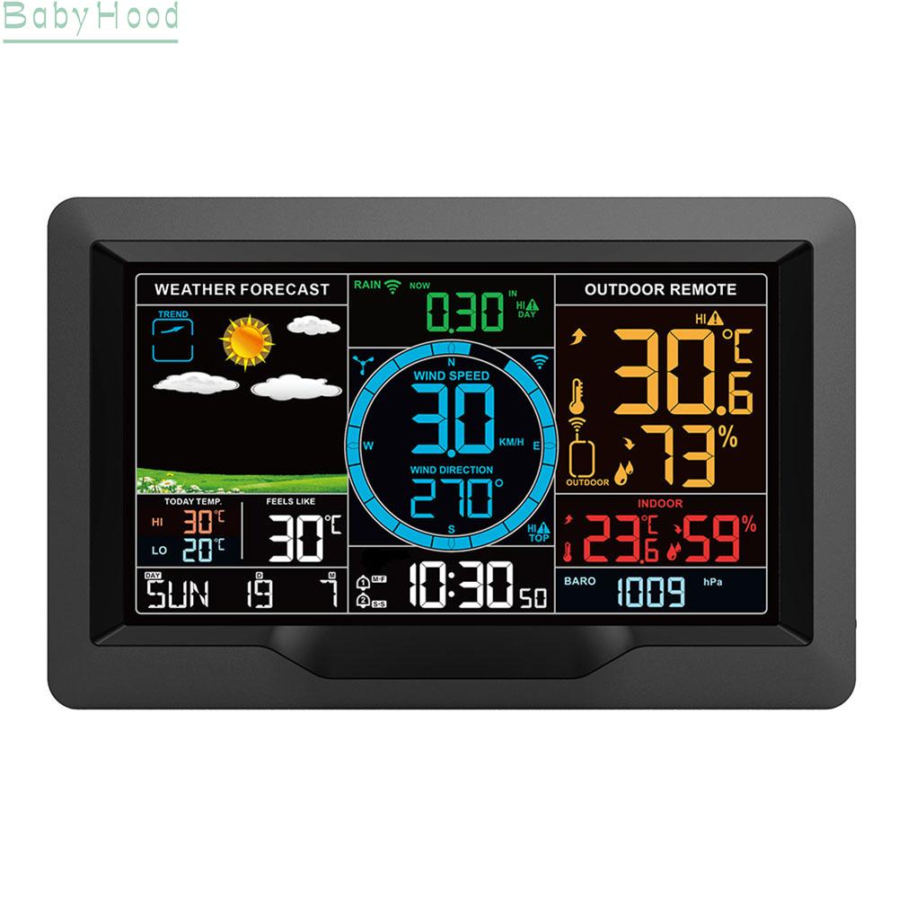 big-discounts-weather-station-wind-speed-direction-temperarture-barometic-rain-guage-clock-bbhood