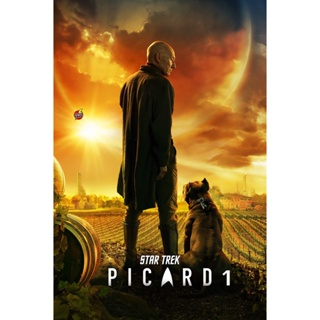 DVD ดีวีดี Star Trek Picard Season 1 (2020) สตาร์ เทรค พิคาร์ด 1 (10 ตอน) ตอน 5 ไม่มีซับ อังกฤษ ตอน 8และ 9 ไม่มีซับ ไทย