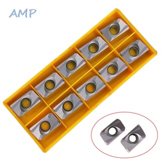 ⚡NEW 8⚡Carbide Inserts For Steel 10pcs Abrasion Resistance APMT1604PDER-H2 VP15TF