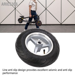 Aries306 ไฟฟ้าสกู๊ตเตอร์ยางล้อหน้า Hub Anti Slip ไฟฟ้าสกู๊ตเตอร์ล้อยาง 90 65 6.5 ยาง