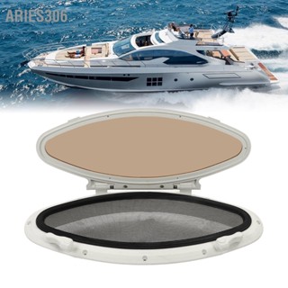 Aries306 Marine Portlight หน้าต่างเปิดภายใน UV กันน้ำรูปไข่เรือ Hatch Window สำหรับเรือยอชท์