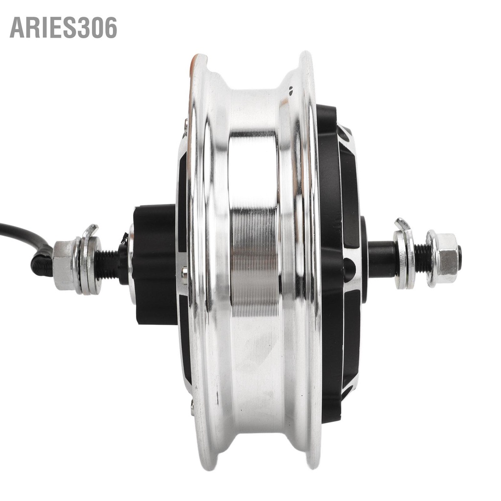 aries306-10-นิ้วไฟฟ้าสกู๊ตเตอร์ฮับมอเตอร์-noiseless-แบริ่งที่แข็งแกร่งกันน้ำไฟฟ้าจักรยานเบรคมอเตอร์-48v