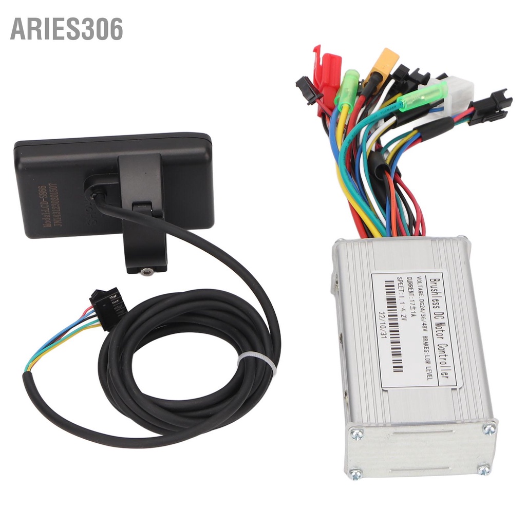 aries306-17a-3-โหมด-sine-wave-controller-ชุด-s866-แผงไฟฟ้าจักรยานมอเตอร์ไร้แปรง-สำหรับสกู๊ตเตอร์ไฟฟ้าการปรับเปลี่ยน