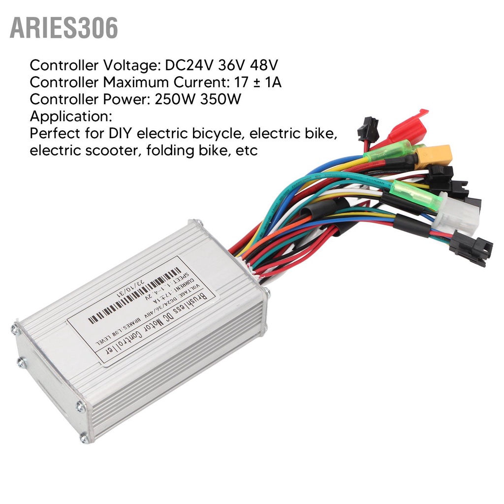 aries306-17a-3-โหมด-sine-wave-controller-ชุด-s866-แผงไฟฟ้าจักรยานมอเตอร์ไร้แปรง-สำหรับสกู๊ตเตอร์ไฟฟ้าการปรับเปลี่ยน