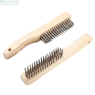 【Big Discounts】Wire Brush 14 Inch 2pcs For Industrial Polishing Scratch Derusting Brush#BBHOOD