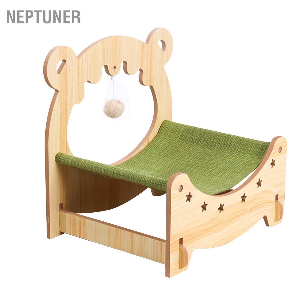 neptuner-เตียงแมวอเนกประสงค์-all-seasons-universal-การออกแบบแขวนขนาดใหญ่เตียงสัตว์เลี้ยงไม้สำหรับในร่ม
