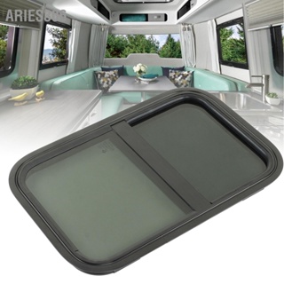 Aries306 หน้าต่าง RV 590x390mm Tinted Tempering Glass แนวตั้งแนวนอนเลื่อนสำหรับ Campers รถพ่วงรถก่อสร้าง
