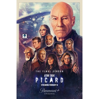 แผ่นดีวีดี หนังใหม่ Star Trek Picard Season 3 (2023) สตาร์ เทรค พิคาร์ด ปี 3 (10 ตอน) (เสียง อังกฤษ | ซับ ไทย/อังกฤษ) ดี