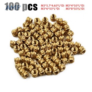 ⚡NEW 8⚡Industrial Threaded Insert 100PCS For 3D Printer Hardware Threaded Insert