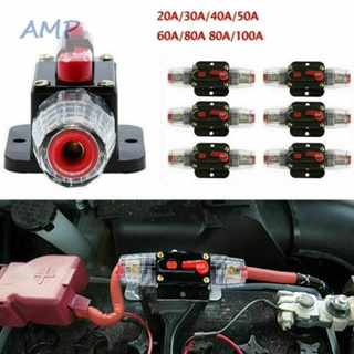 ⚡NEW 8⚡20-150AMP Trip 12V DC Car Audio Solar Energy Inline Circuit Breaker Fuse-Holder