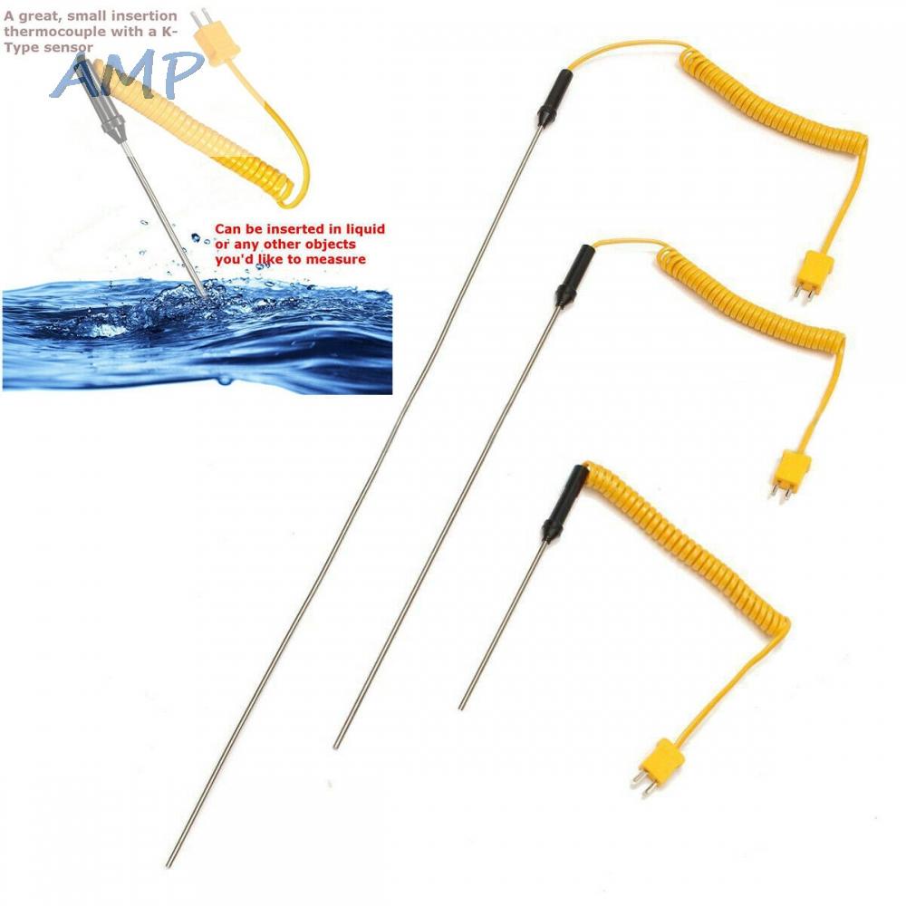 new-8-k-type-thermocouple-probe-50-c-to-1200-c-probe-temperature-range-brand-new